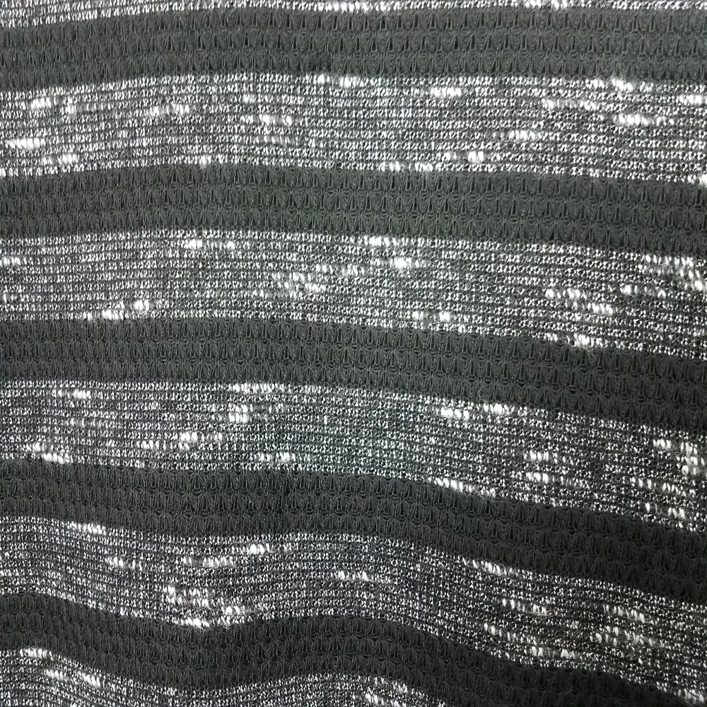 Sharagano Size 10 Black Gray Fully Lined Swester Knit Knee‎ Length Dress EUC